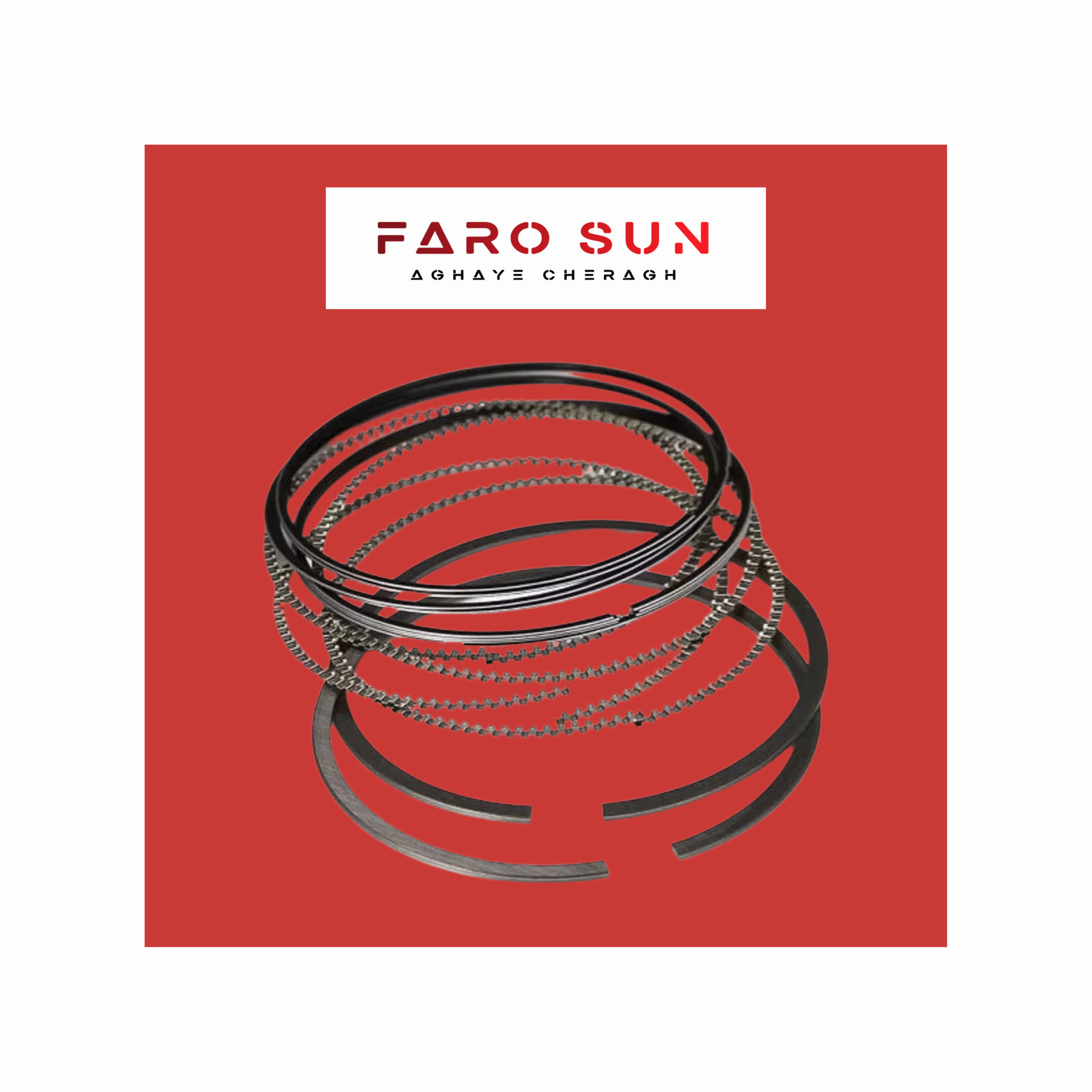  رینگ پیستون موتور Tiggo 7/8 pro و Arizzo 6 و Fownix Fx اورجینال شرکتی Chery با کد فنی: F4J16-BJ1004120